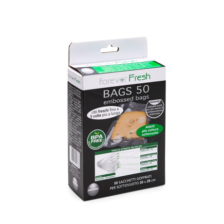 MACOM 707  SACCH GOFFRATI SOTTOVUOTO 50PZ