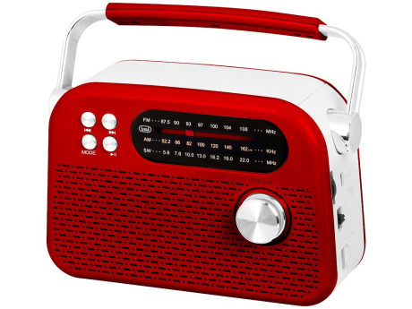 TREVI RDA70BRRADIOROSSA  RADIO PORTATILE RICARICAB.+AW