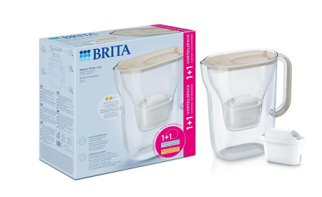 BRITA STYLE ESSENTIAL SANDCARAFFA FILTR 2,4 2 FILTRI