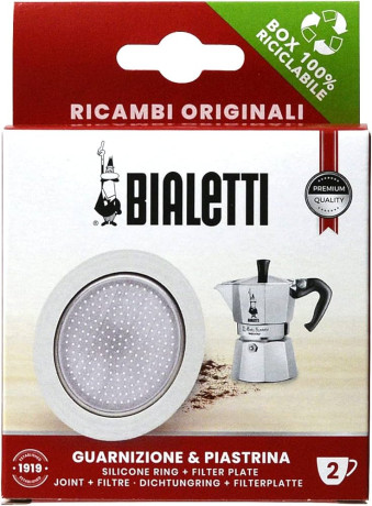 BIALETTI 800038/NP  1GUARN.SIL+1PIASTR.2TZ