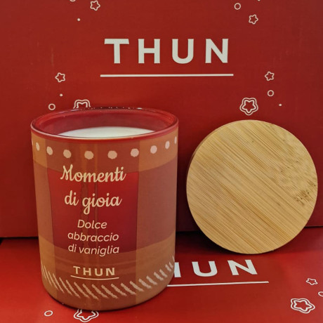 THUN T10838204P00  CANDELA NATALE 206G MOMENTI DI GIOIA