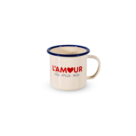 WD MUG  L'AMOUR DE MA VIE SMALT. 350ML WD804AMO