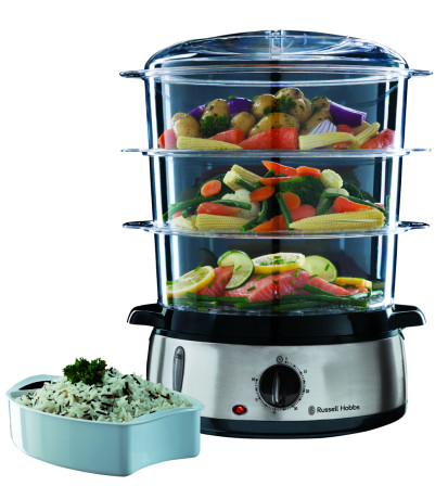 RUSSELL HOBBS 19270-56 COOKHOME  VAPORIERA 800W 3CEST.