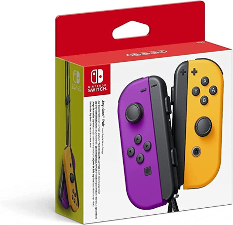 HW NINTENDO SWITCH JOY-CONCOPPIA VIOLA/ARANCIO NEON