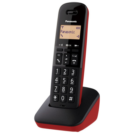 PANASONIC KX-TGB610JTR  CORDLESS DECT ROSSO