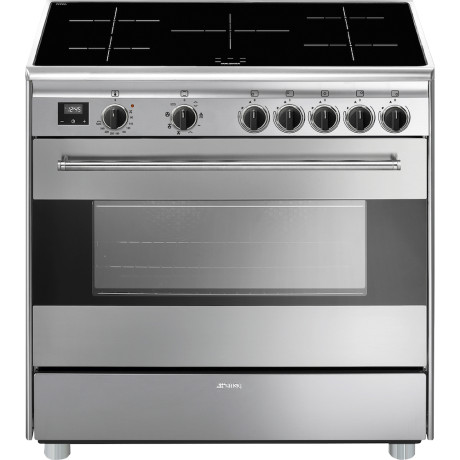 SMEG BG91IX2  CUCINA 90X60 5PI MULTI7 A INOX VAPOR CLE