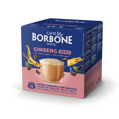 BORBONE DGGINSENGZERO16  DOLCE GUSTO 16PZ GINSENG ZERO