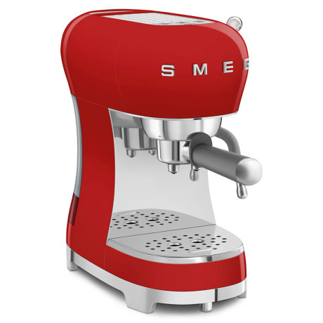 SMEG ECF02RDEU  MACCHINA CAFFE MANUALE 15 BAR 1,1LT ROSS