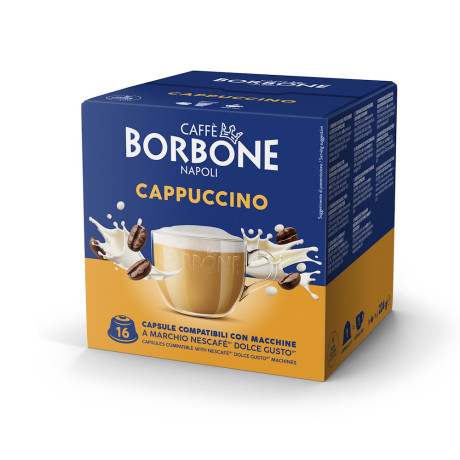 BORBONE DGCAPPUCCIONE  CAPSCOMP DOLCE GUSTO 16PZ CAPPUC
