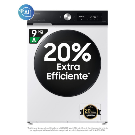 SAMSUNG WW90DB7U94GEU3  LAVATRICE CF 9KG 1400G INV VAP