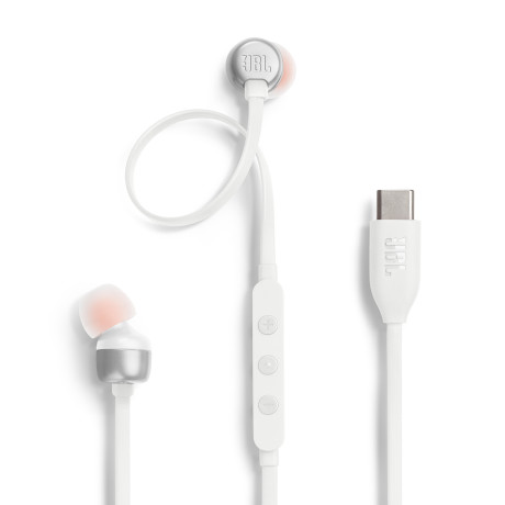 JBL T310CWHT  AURICOLARI CABLASTI USB-C INTRAURALI BIANC