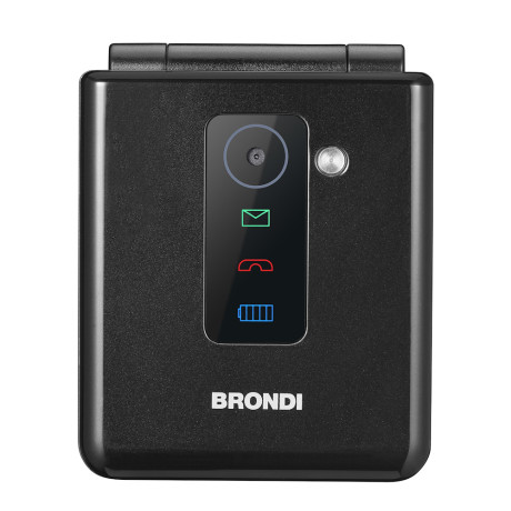 BRONDI FLIPPER NERO METAL  T.CELL FLIPPER 2.4 2SIM NERO