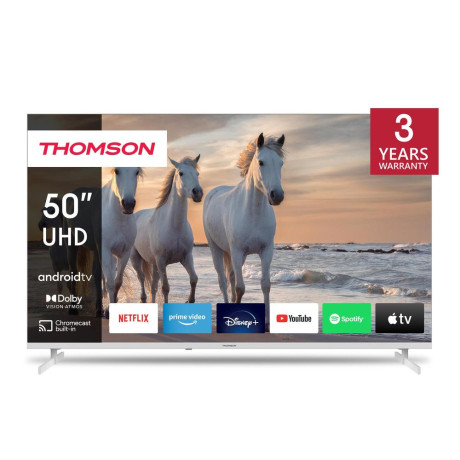 THOMSON 50UA5S13W TVC UHD 50 ANDROID SMART TV WHITE