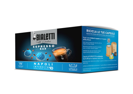 BIALETTI 72CAPSULENAPOLI  CAPSULE MULTIPACK 72