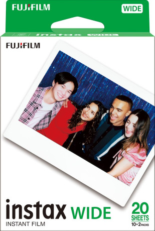 FUJI 16385995  PELLICOLA INSTAX WIDE 20 FOGLI