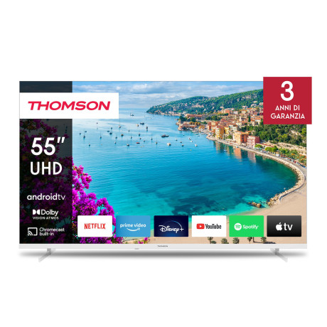 THOMSON 55UA5S13W  TVC LED 55 4K SMART ANDROID WHITE