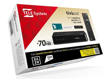 TELESYSTEM TS9019  DECODER DIG SAT HD TIVUSAT