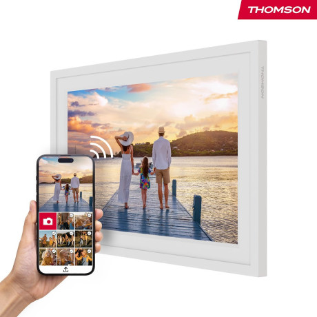 THOMSON F10W  CORNICE DIGITALE 10" TOUCH WHITE