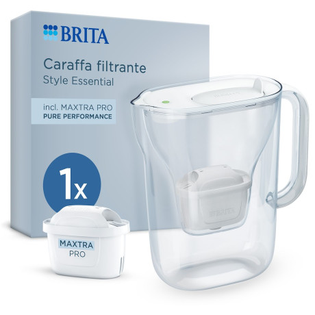 BRITA STYLE ESSENTIAL WHITE CARAFFA STYLE ESSENTIAL BIA