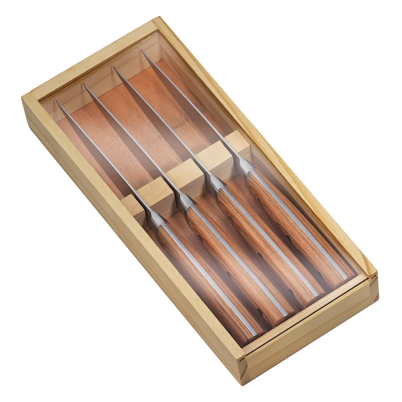 SCHONHUBER 5114330  SET4 COLTELLI BISTECCA CM13/23,5