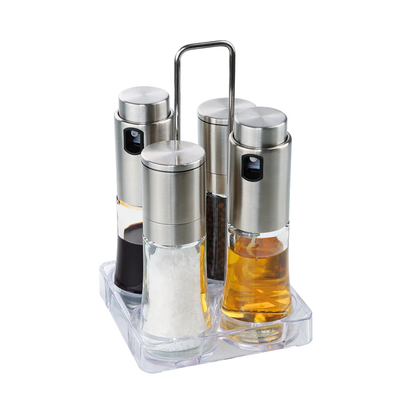 SCHONHUBER 5113999  MENAGERE BARI 4PZ INOX/VTR CM.12X12X