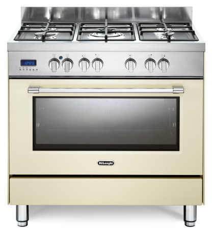 DE LONGHI PRO96MCED  CUCINAA GAS 90X60 CREMA F/VEN