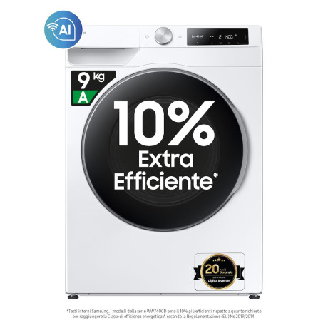 SAMSUNG WW90DG6U25LE  LAVATRICE CF 9KG 1400G A-10% VAP