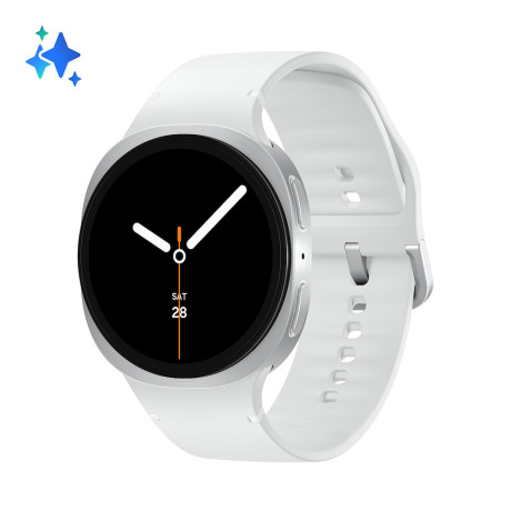 SAMSUNG SM-L330NZSAITV  GALAXY WATCH 8 44MM BT SILVER