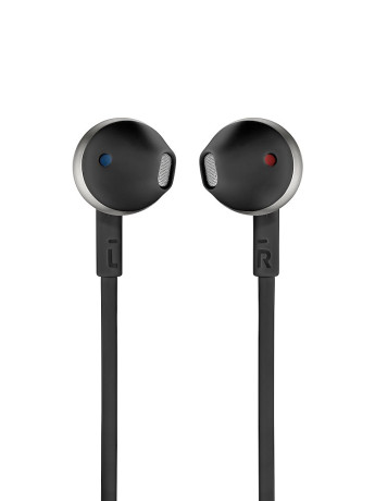 JBL T205BLKE  CUFFIA AUR IN-EAR C/MICROFONO NERO