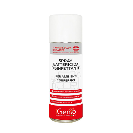 I-GENIO 916  SPRAY BATTERICIDA DISINFETTANTE 400ML