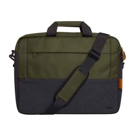 TRUST 25245  LISBOA 16 LAPTOP BAG-GREEN