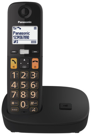 PANASONIC KX-TGU110EXB  CORDLESS TASTI GRANDI SENIOR CH.