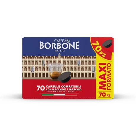 BORBONE AMSBLUNOBILE70PZ  CAPS COMP LAVAZZA 70PZ NOBILE