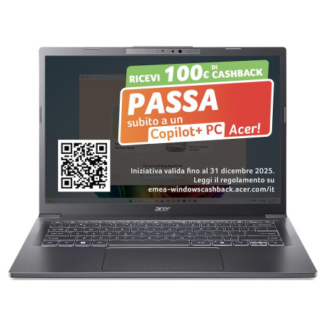 ACER A14-52M-740X  NBOOK COPILOT+PC ULTRA7 256V 16GB