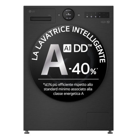 LG F4X7013TBB  LAVATRICE CF13KG 1400G A-40% INV VAP AID