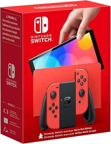 HW NINTENDO SWITCH OLED REDMARIO EDITION