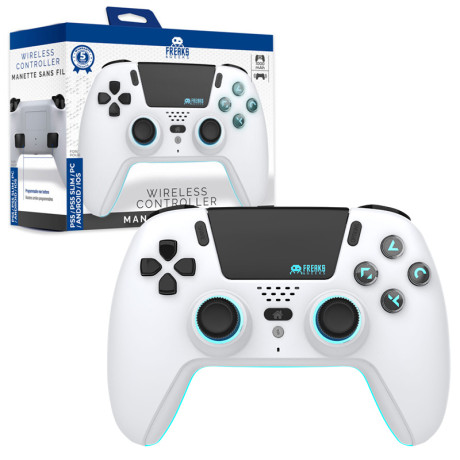 FREAKS PS5 CONTROLLER WIRELESS WHITE LED