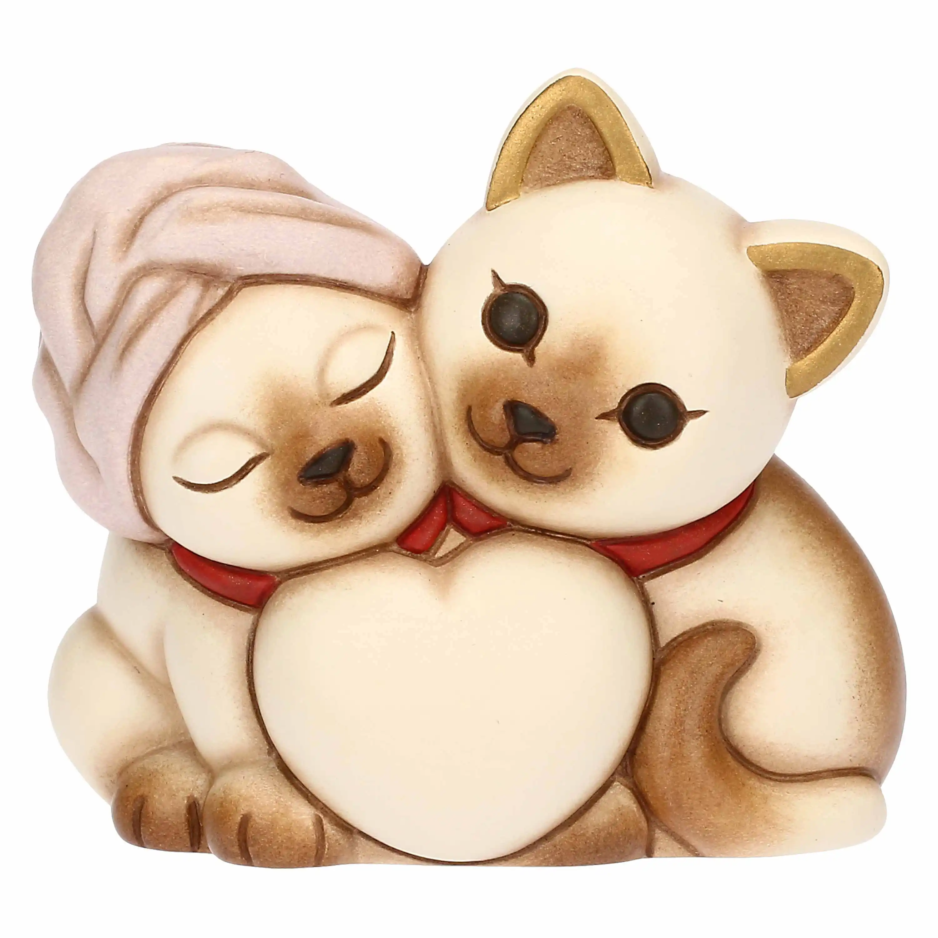 THUN T10986273H90  COPPIA GATTI SIAMESI PICCOLI