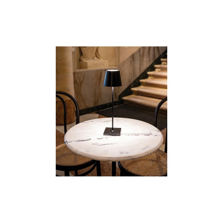 ZAFFERANO LD1340D3 LAMPADA POL. NERO OP. 111X380