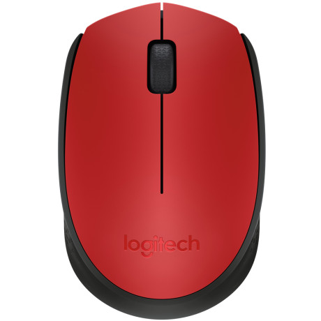 LOGITECH 910-004641  MOUSE WIRELESS M171 RED