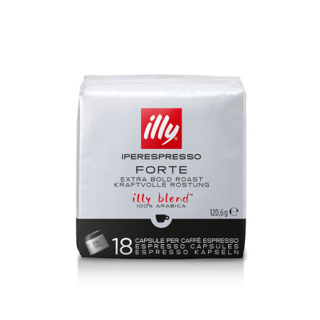 ILLY 9969  FORTE 18 CAPSULE IPERESPRESSO (NERO)