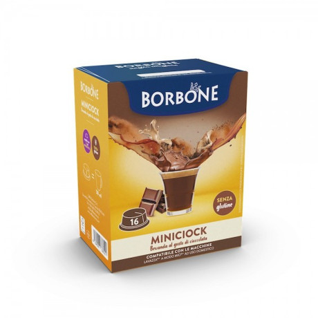 BORBONE AMMINICIOCK6X16  LAVAZZA 16PZ MINICIOCK