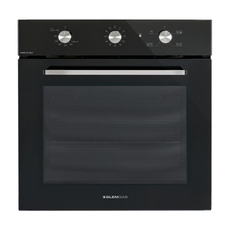 GLEM GAS GFXV21BK-S2  FORNO63LT MULTI8 A NERO LUCIDO