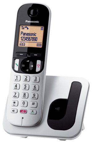 PANASONIC KX-TGC250JTS  TELEFONO CORDLESS CON BLOCCO CHI