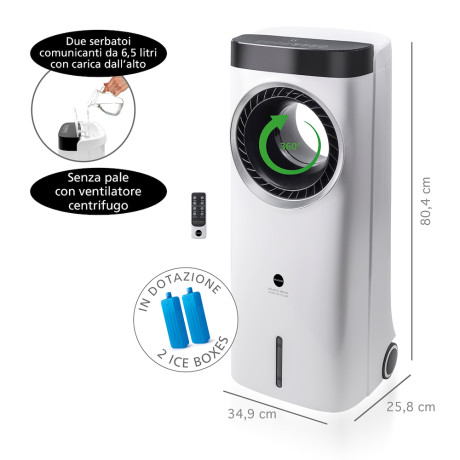 MACOM BLADELESSCYCLONE  RAFFRESCATORE EVAP H80 TAN