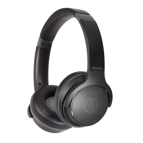 AUDIO-TECHNICA ATH-S220BTBK CUFFIE WIRELESS ON-EAR+CAVO