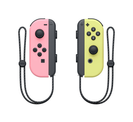 HW NINTENDO SWITCH JOY-CONCOPPIA ROSA/GIALLO PASTELLO