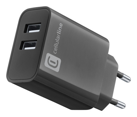 CELLULAR L. ACHUSB2USBA24WKCARICABATTERIA RETE 2USB