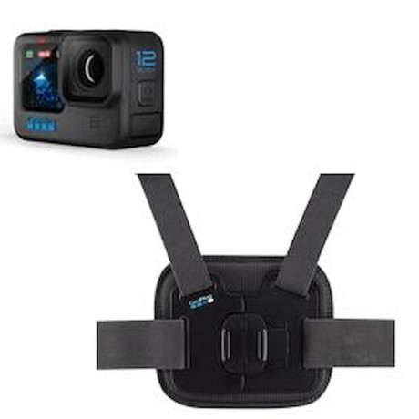 GOPRO BND006  ACTIONCAM HERO 12 + CHESTY - BUNDLE