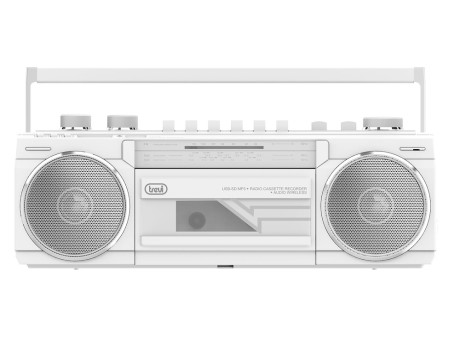 TREVI RR501BT BIANCO  RADIOREGISTRATORE A CASSETTE BT